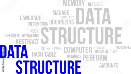 word cloud - data structure