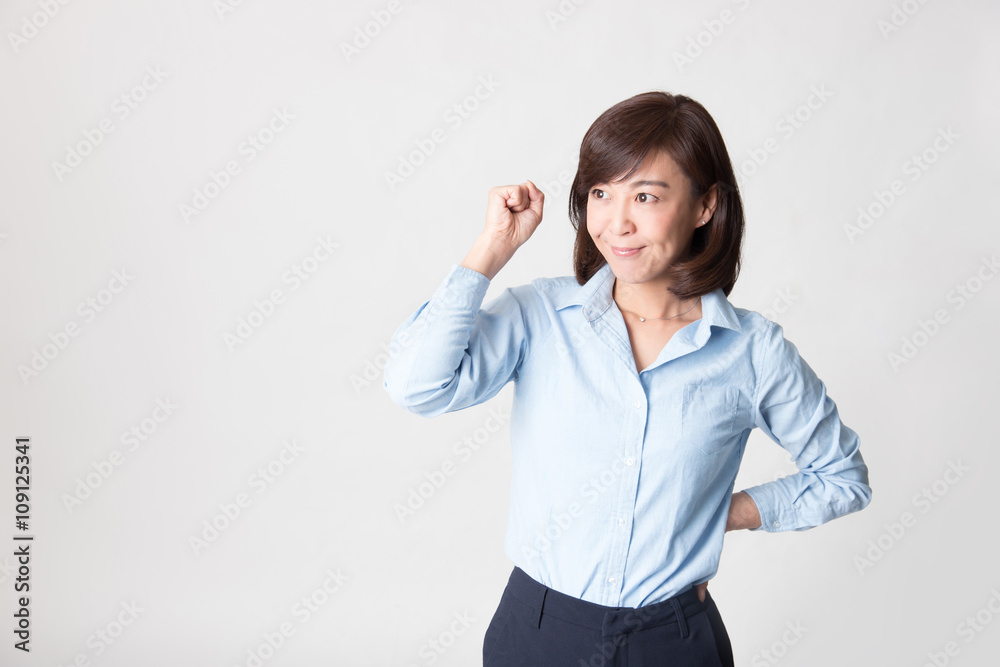 OLポートレート(白バック)