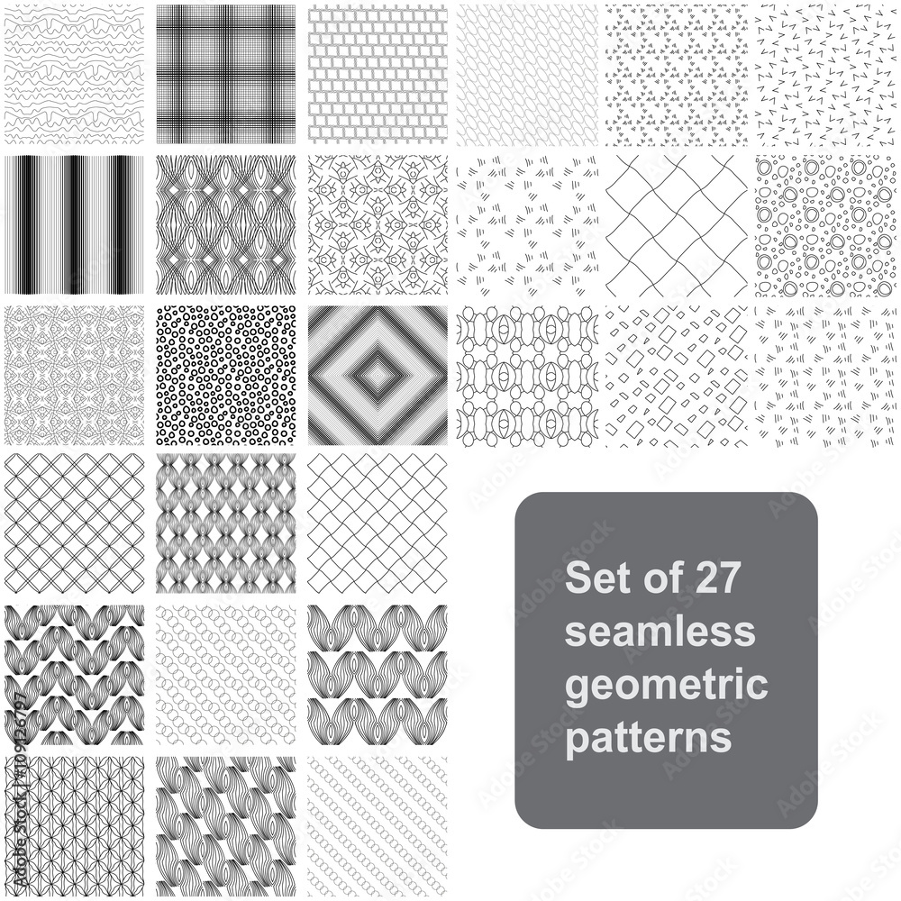 Monochrome elegant seamless pattern Monochrome elegant seamless pattern