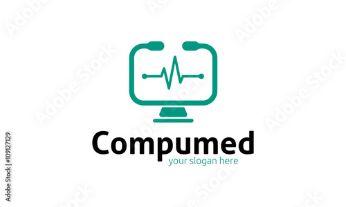 Computer Medical Logo 