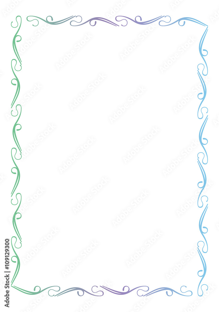 Beautiful raster silhouette frame with gradient filled. Color elegant frame for advertisements, flyer, web, wedding and other invitations or greeting cards. Beautiful raster silhouette frame with gradient filled. Color elegant frame for advertisements, flyer, web, wedding and other invitations or greeting cards.