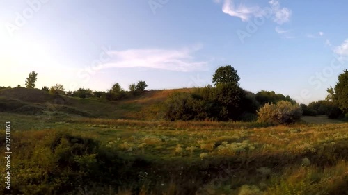 Вид с окна поезда