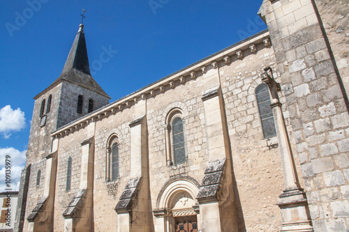 Eglise sainte Marie Madeleine, Lussac les châteaux, Vienne, Poitou-Charentes photo