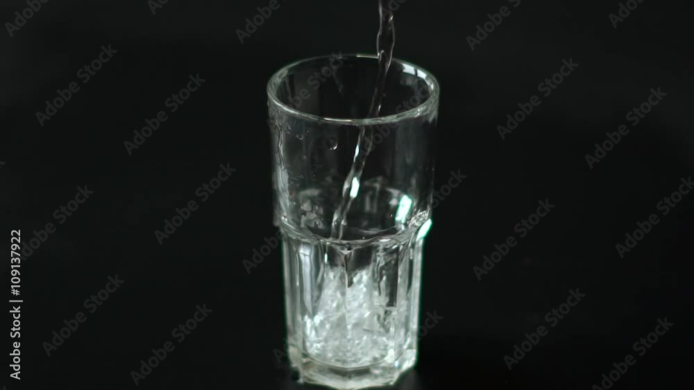 in a Large Glass Filled With Water in a Large Glass Filled With Water