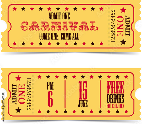 Carnival ticket