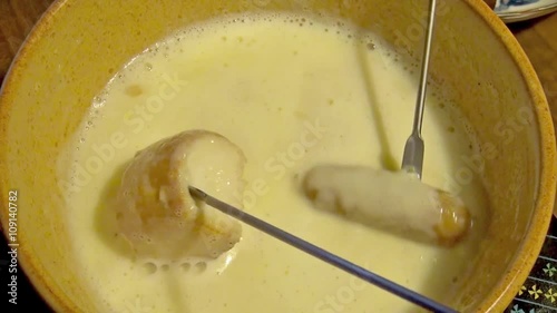 チーズフォンデュ