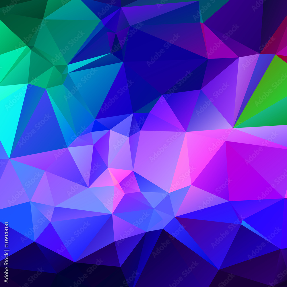 Obraz premium Triangular geometric shapes.