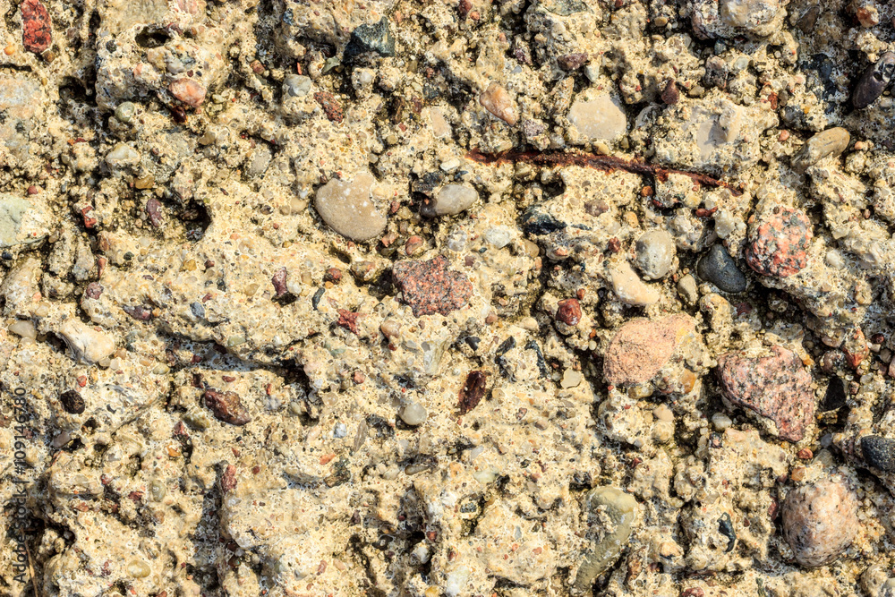 Brown grunge wall stone background or texture nature rock