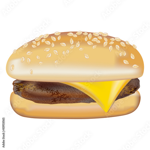 Cheeseburger 1 - formaggio