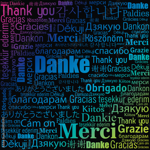 thanks in different languages design 