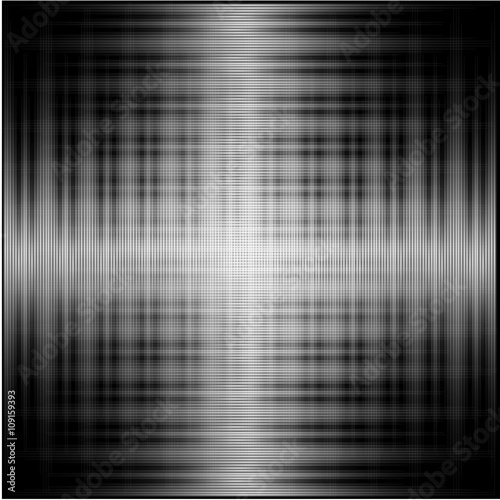 Colorful sound wave on a dark background. Vector illustration.