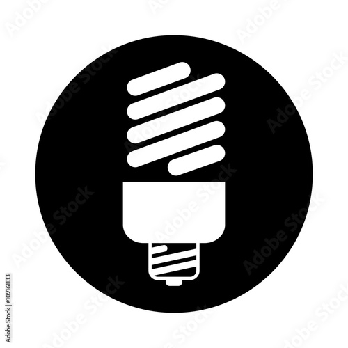 energy saving lamp icon