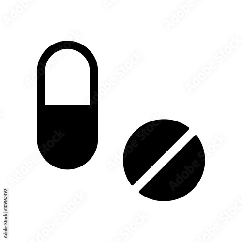 capsule pill medical sport icon