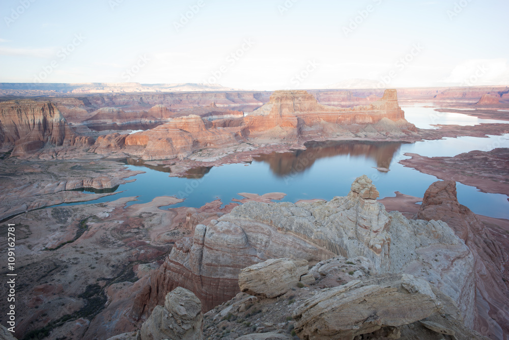 Fototapeta premium lake mountian