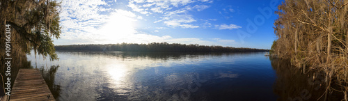 Suwanee River 180 degree panorama