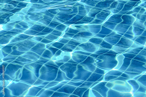 Water surface in pool