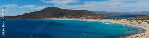Panoramic view of Elafonisos island, Peloponnese, Greece © Suzanne Plumette