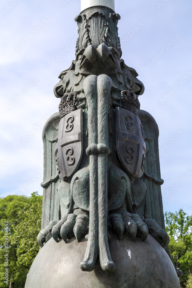 Eagle statue in belgrade Eagle statue in belgrade