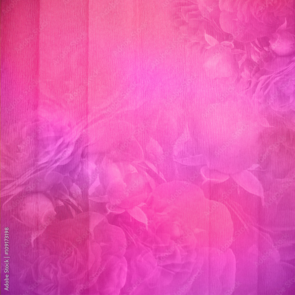Background paper texture with flowers
