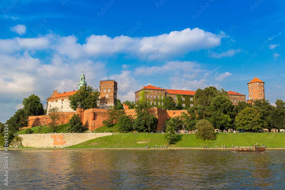 Fototapeta premium Wawel castle in Kracow