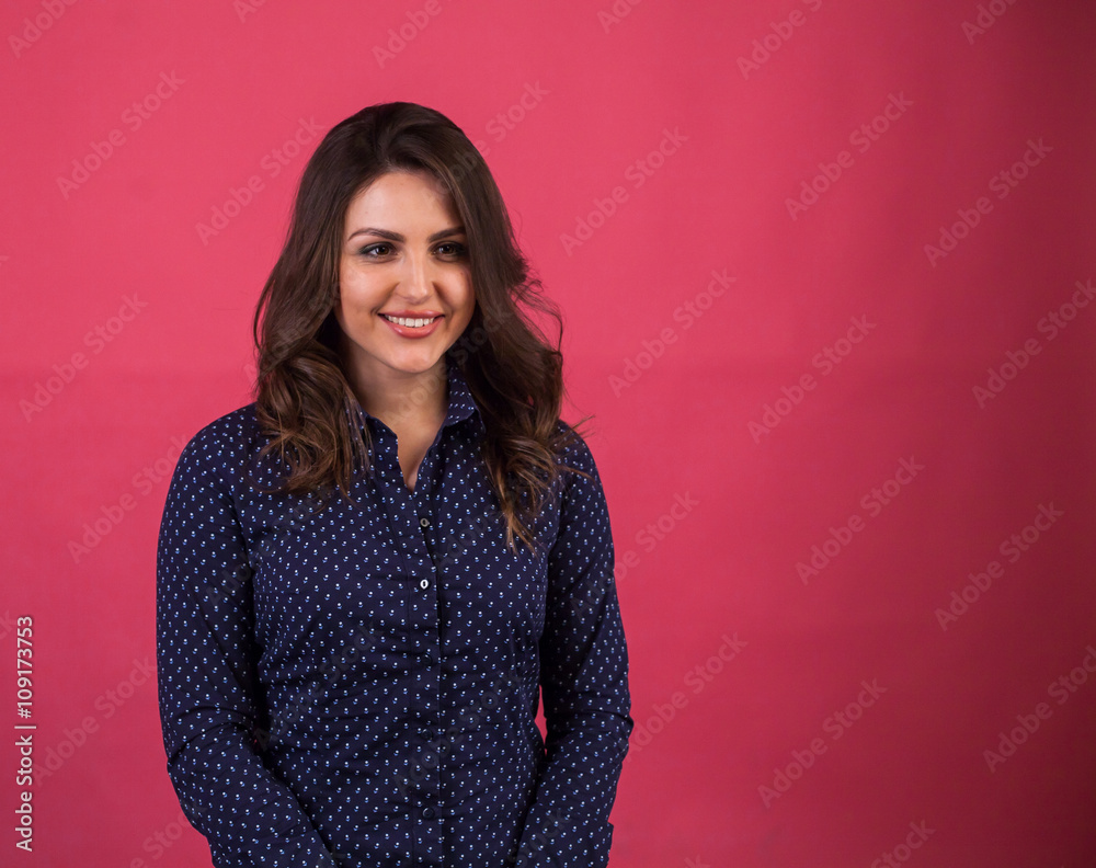 Fototapeta premium Studio portrait of a woman