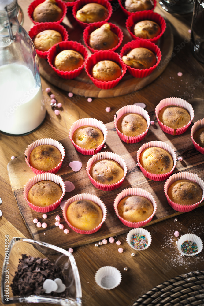 Selbstgemachte cupcakes Selbstgemachte cupcakes