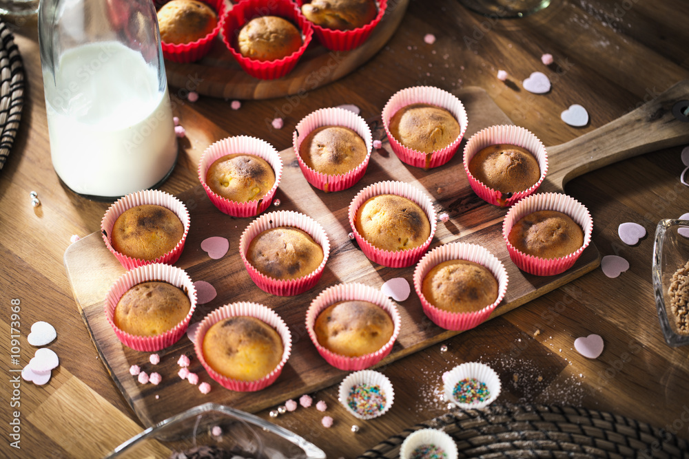 Selbstgemachte cupcakes Selbstgemachte cupcakes