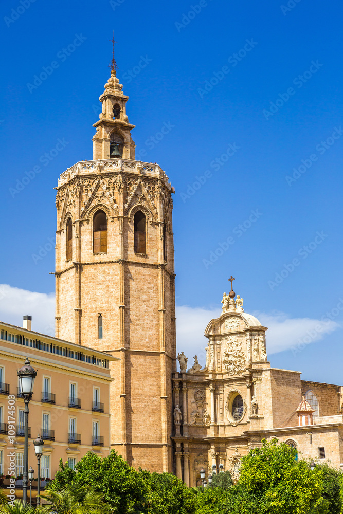 Bell tower  in Valencia, Spain