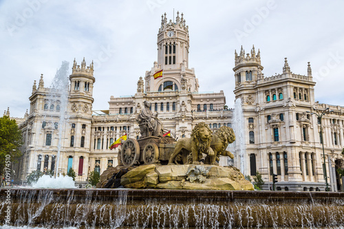 Cibeles fountain in Madrid