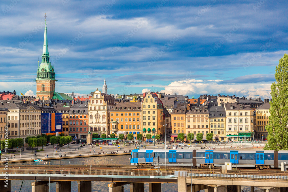 Gamla Stan, the old part of Stockholm, Sweden