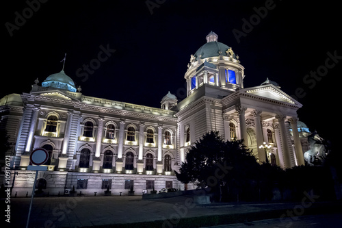 Serbian Parliament Building...