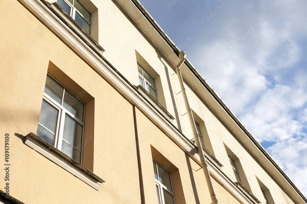 Obraz premium old building, close-up 