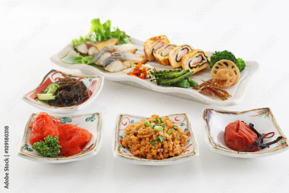 おいしそうな和風総菜 おいしそうな和風総菜