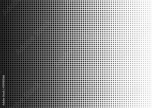 Black star pattern. Eight side star transition pattern background. Perfect proportions for print Vector