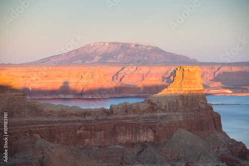 mountain sunset