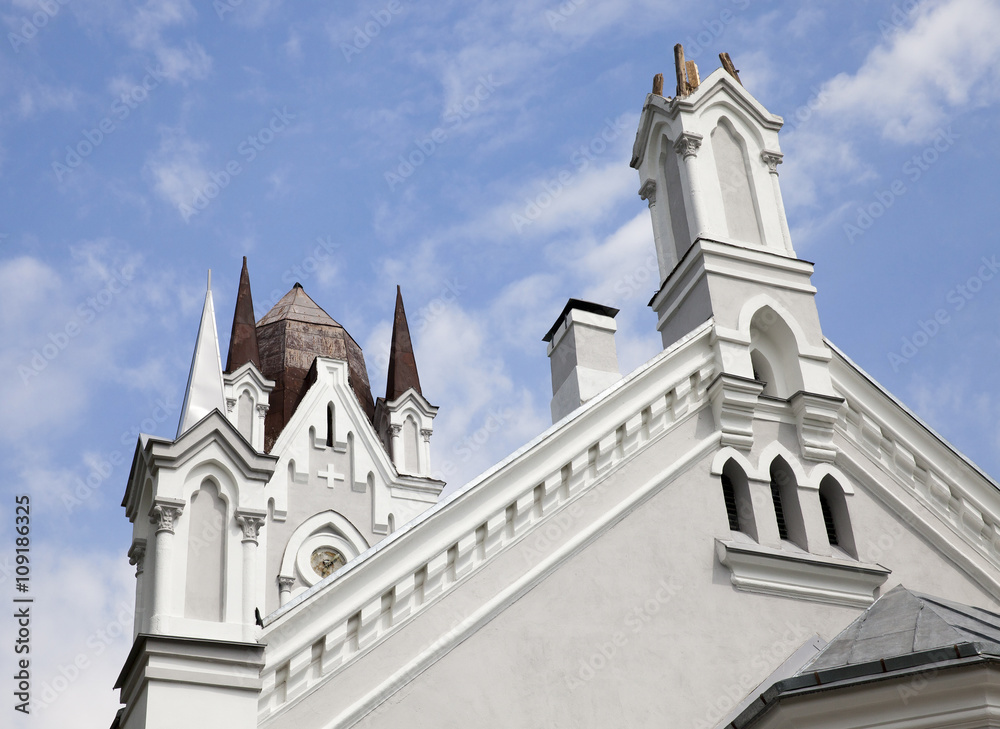 Fototapeta premium Lutheran Church in Grodno 