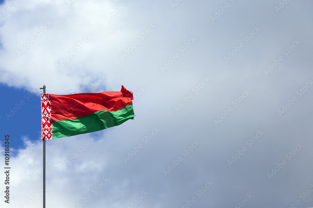 flag of the Republic of Belarus  