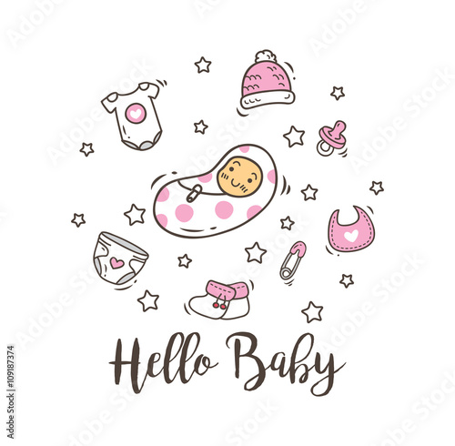Baby toys and accessories doodle