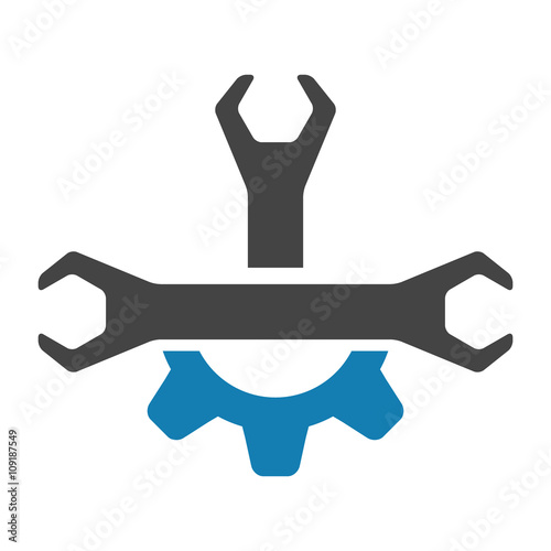 Repair service icon,abstract icon - gear