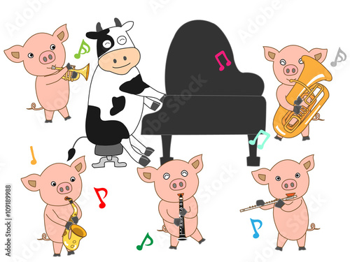 家畜のコンサート