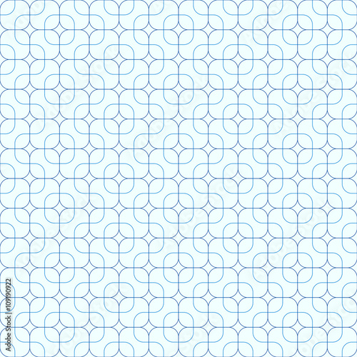rounded rectangle  seamless pattern