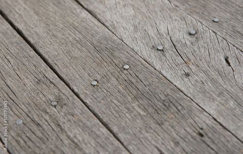 old rough wooden floor boards background