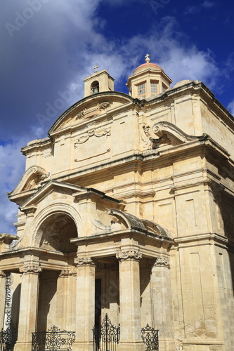 The Church of St Catherine in Valletta  Malta
