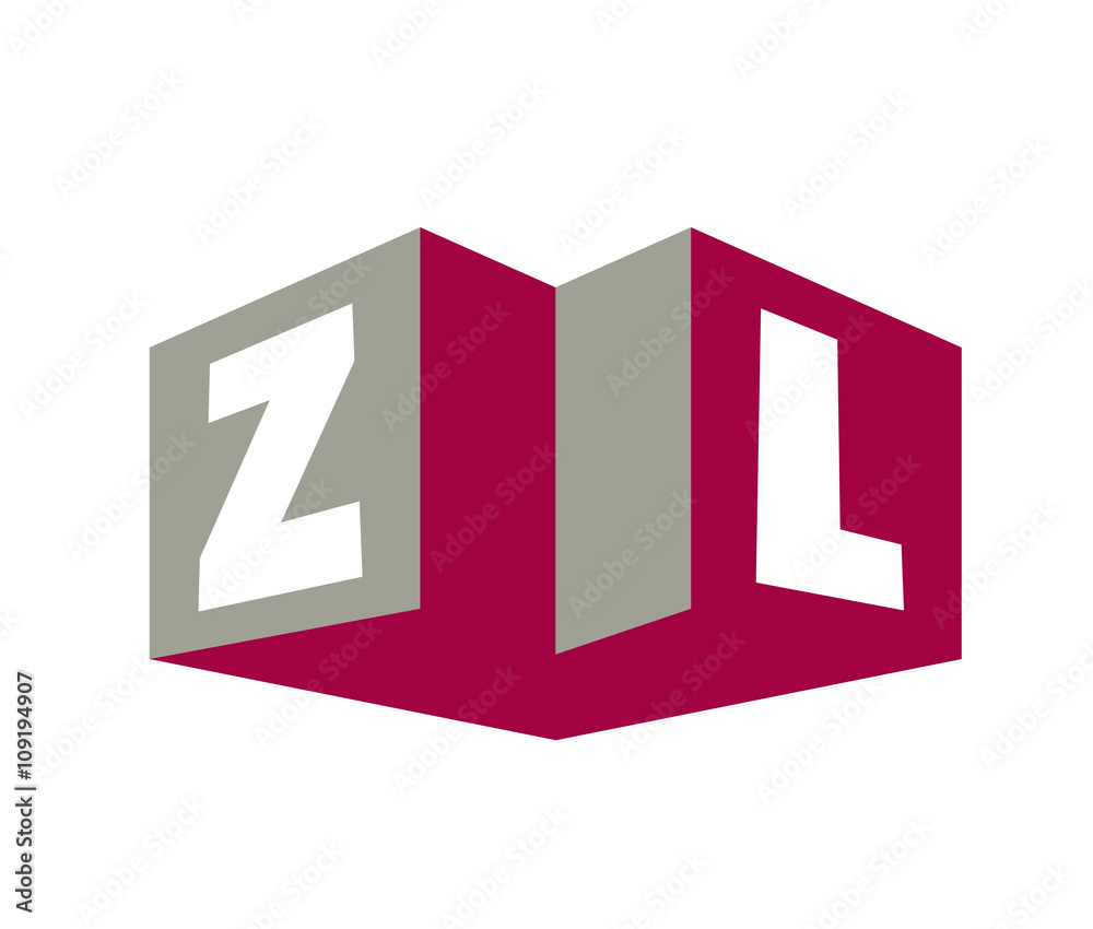ZL Initial Logo for your startup venture ZL Initial Logo for your startup venture