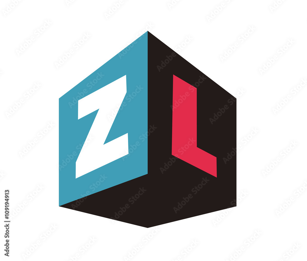ZL Initial Logo for your startup venture ZL Initial Logo for your startup venture