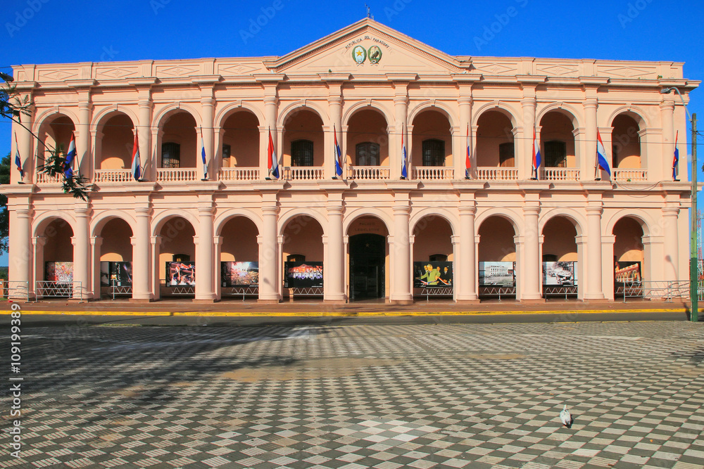 Town Council building (Cabildo) in Asuncion, Paraguay