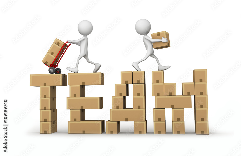 Delivery group. 3d image isolated on white background. Delivery group. 3d image isolated on white background.