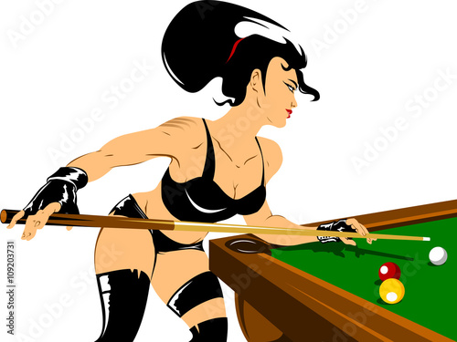 girl snooker