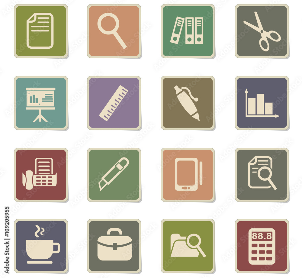 office icon set office icon set