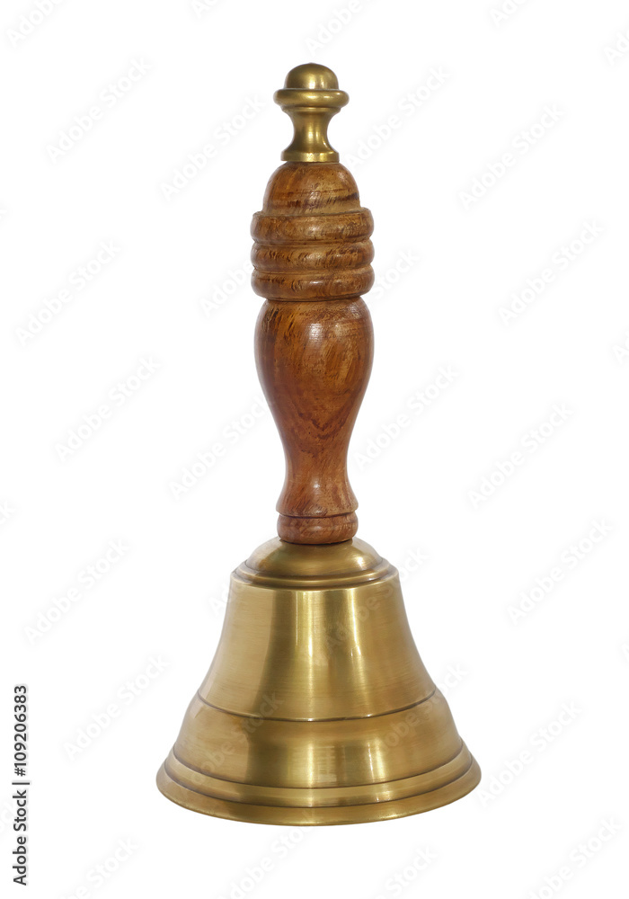 Bronze handbell. Bronze handbell.